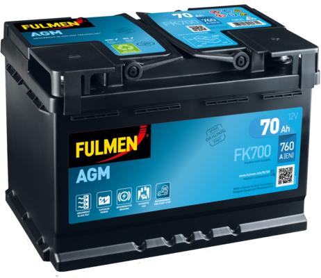 Fulmen AGM Start-Stop FK700 096 70ah 760cca   FK700