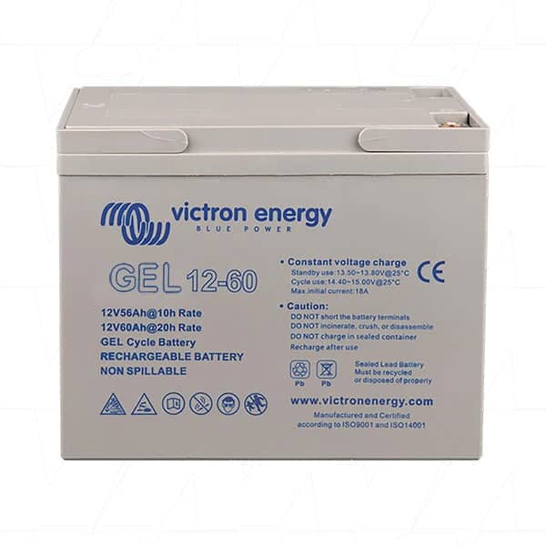 Victron Gel Deep Cycle Battery 12V/60Ah   BAT412550104