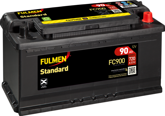 Fulmen Standard 3DX FC900 - 017RE 90ah 720cca   FC900