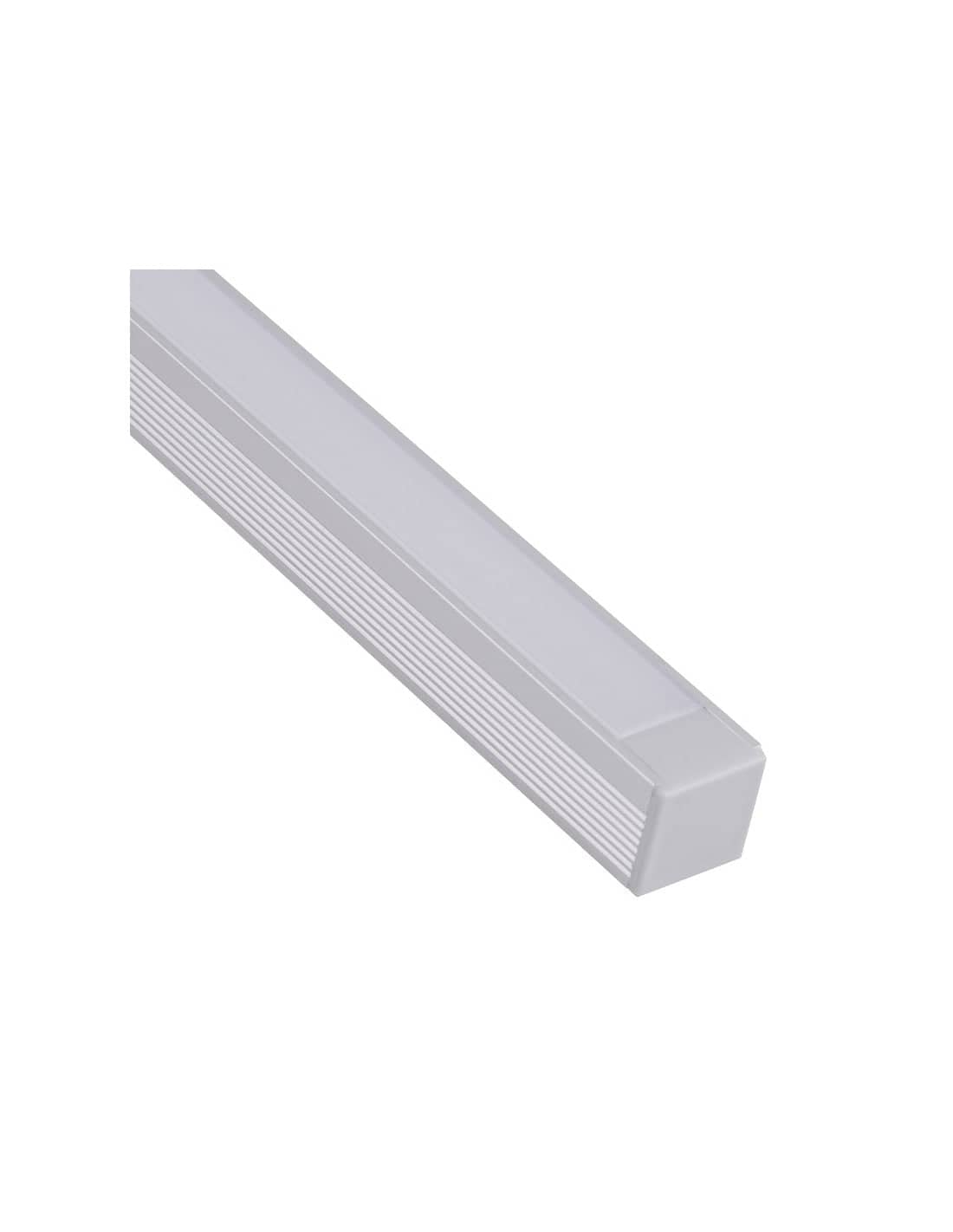 LED Profile LINE 1m ( Aluminium/Opal )    PROFIL-LINE-OP-1M-W