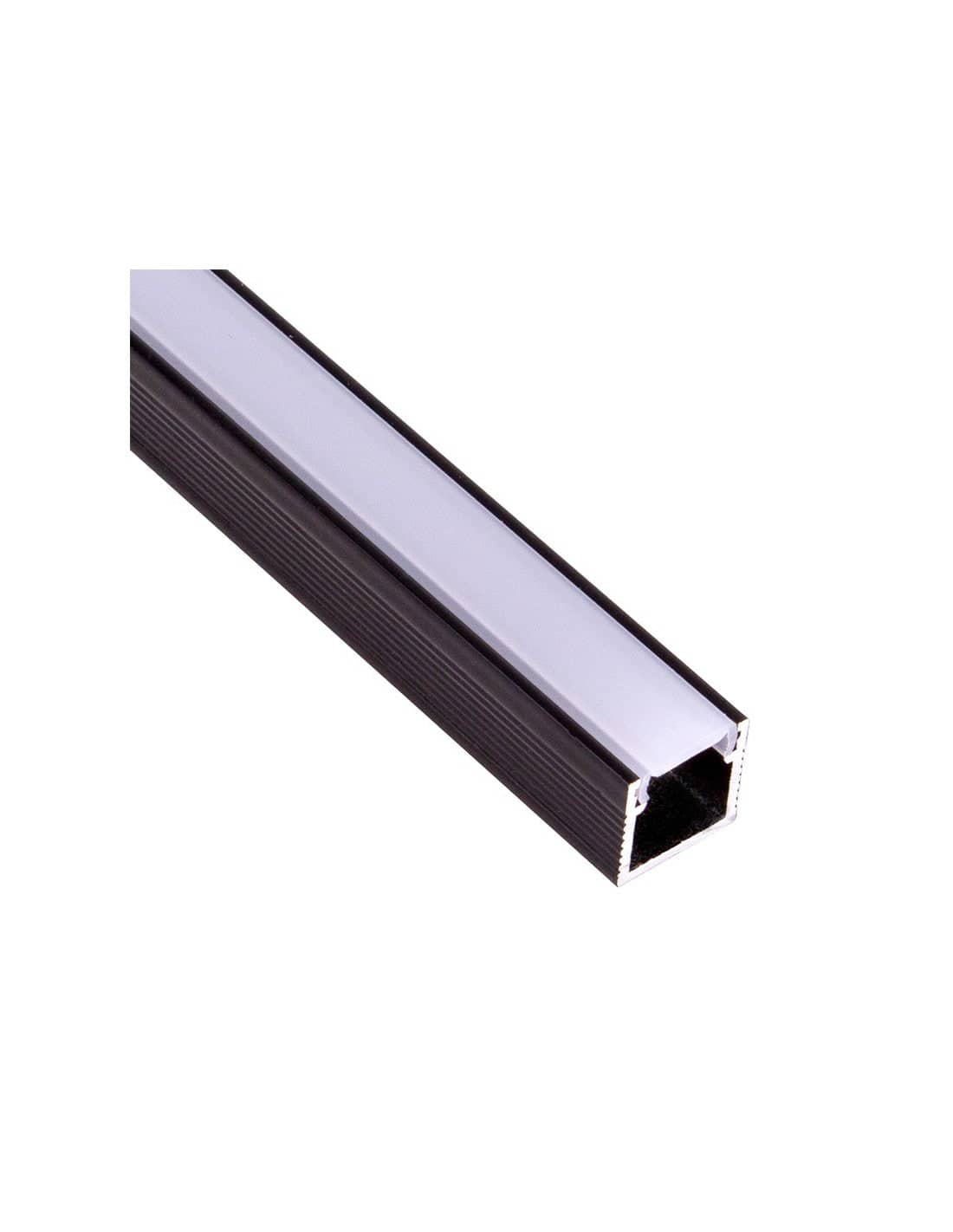 LED Profile LINE 2m ( Black/Opal )    PROFIL-LINE-OP-2M-C