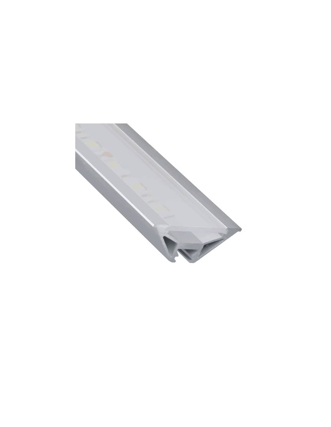 LED Profile TRI-LINE MINI 1M Aluminium/Transparent   PROFIL-MN-3LIN-TR-1W