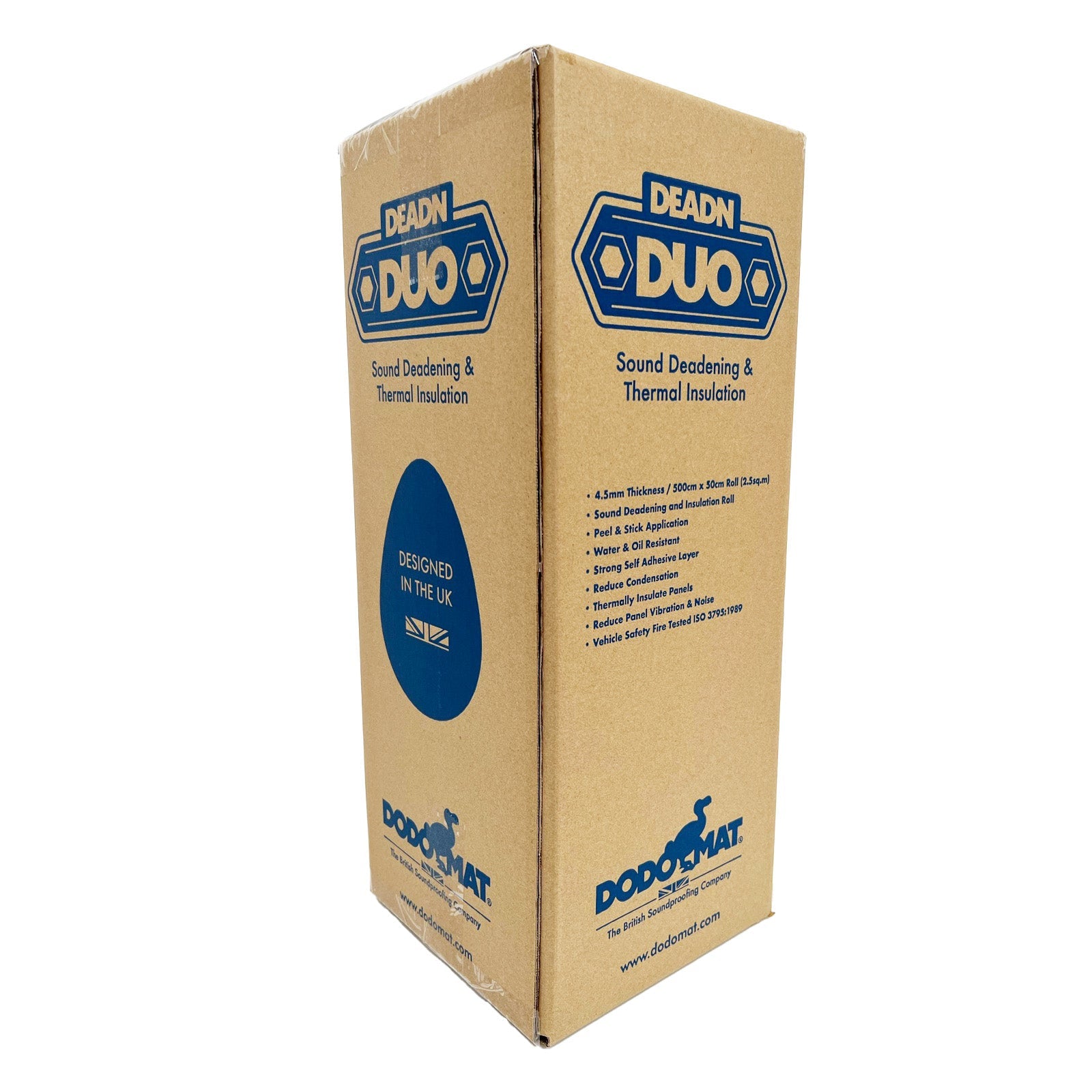 Dodomat DEADN Duo Sound Deadening with Foam Top Layer 5m Roll (2.5sq.m)