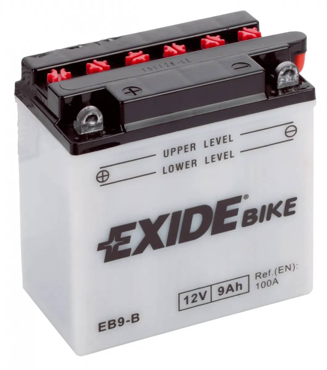 Exide EB9-B 12V Motorcycle Battery ( YB9-B ) 9Ah 100cca   EB9-B