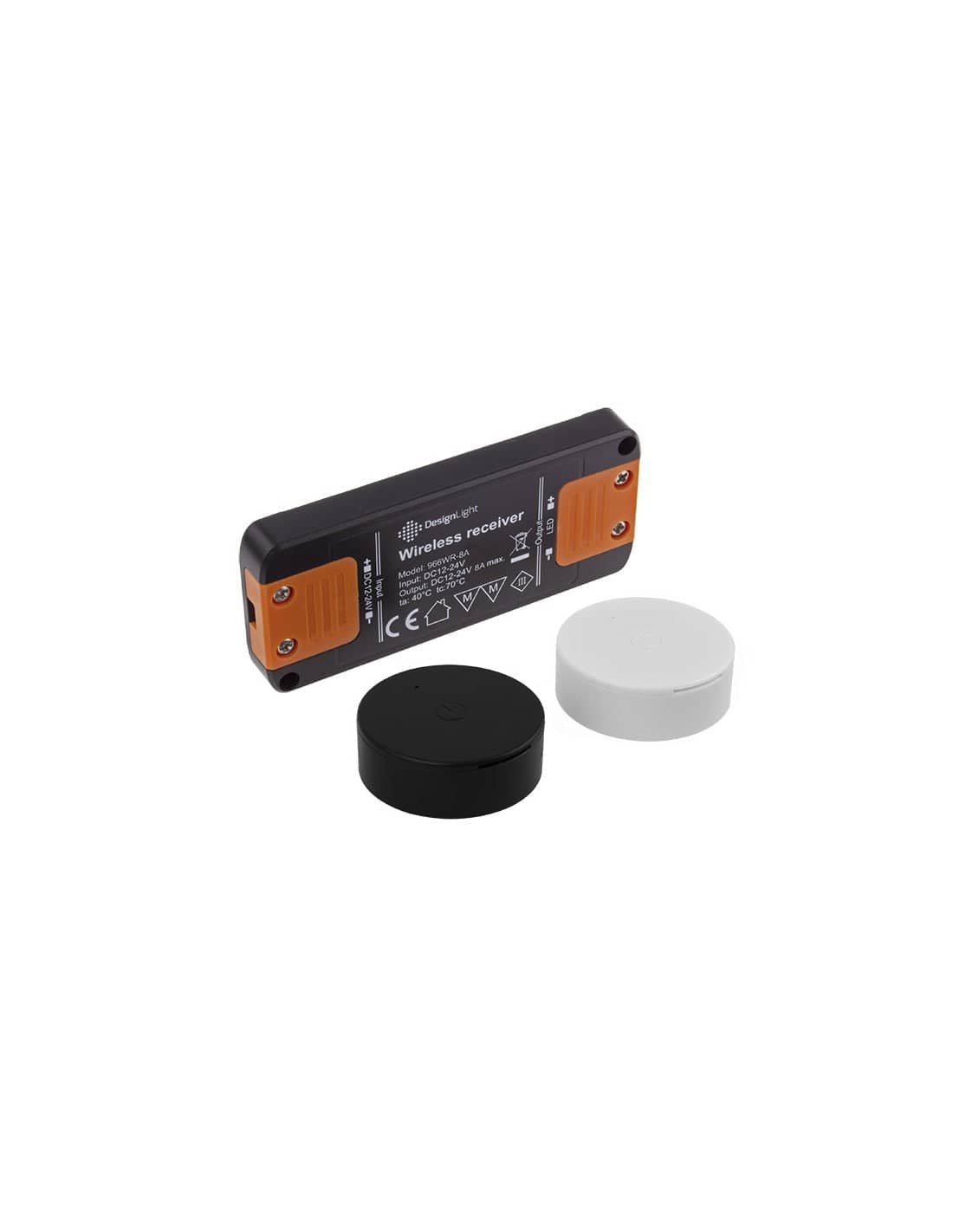 OLI Touch Switch ( Controller & Sensor ) 12-24VDC, 8A WHITE   OLI-ZES-1P-BI-01