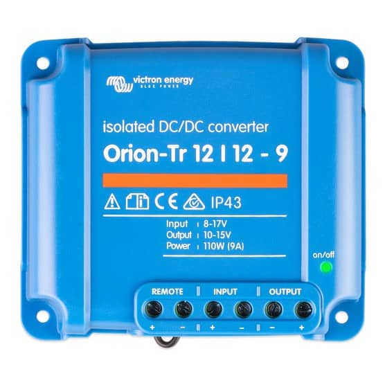 ** Victron Orion-Tr DC-DC converter 12/12-9A (110W) Isolated Retail   ORI121210110R