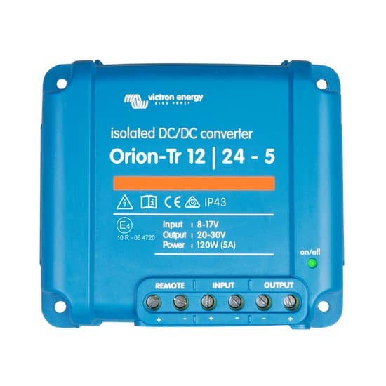 Victron Orion-Tr DC-DC converter 12/24-5A (120W) Isolated   ORI122410110