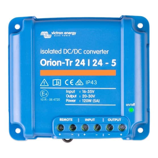 Victron Orion-Tr DC-DC converter 24/24-5A (120W) Isolated Retail   ORI242410110R