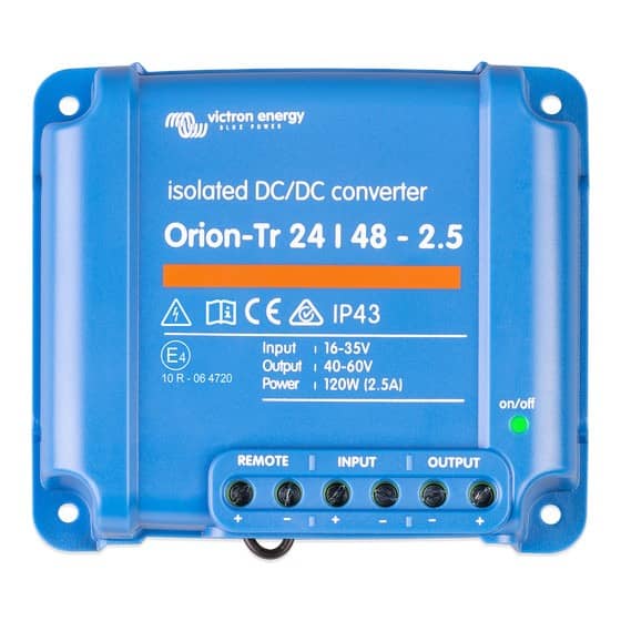 Victron Orion-Tr DC-DC converter 24/48-2.5A (120W) Isolated   ORI244810110