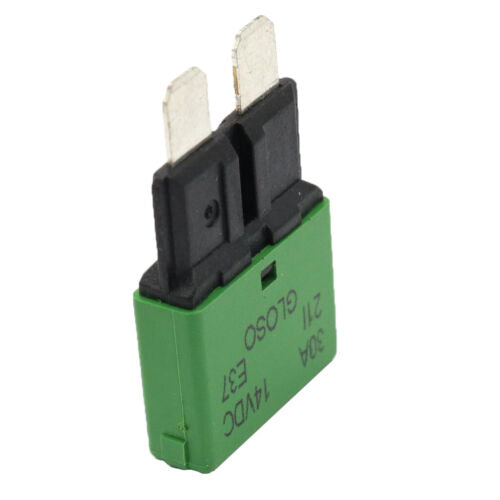 Circuit Breaker STD Blade Fuses ( auto reset ) 30A Green ( Single )   FU37-30