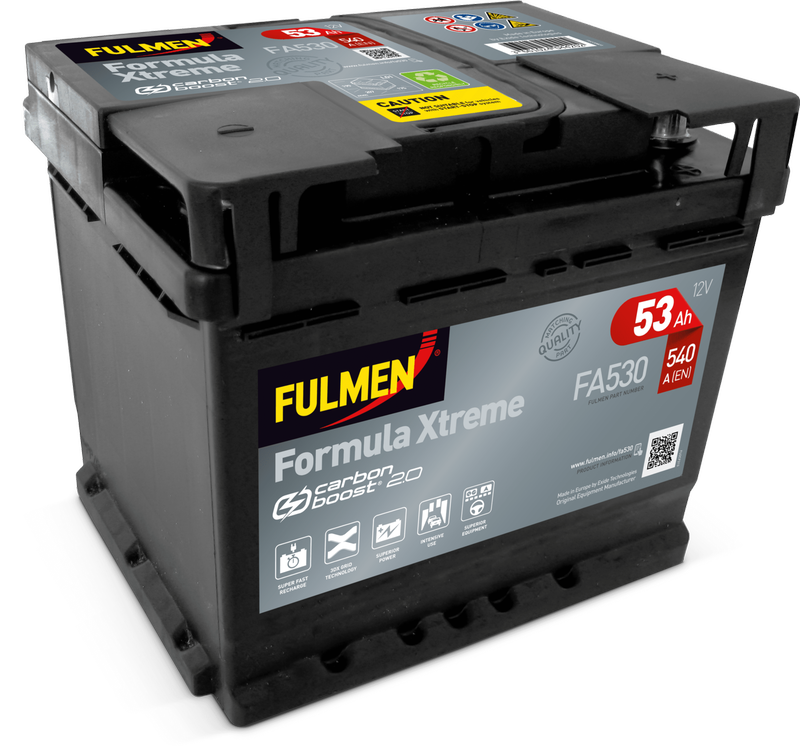 Fulmen Formula Xtreme FA530 - 079TE ( 012 ) 53ah 540cca   FA530