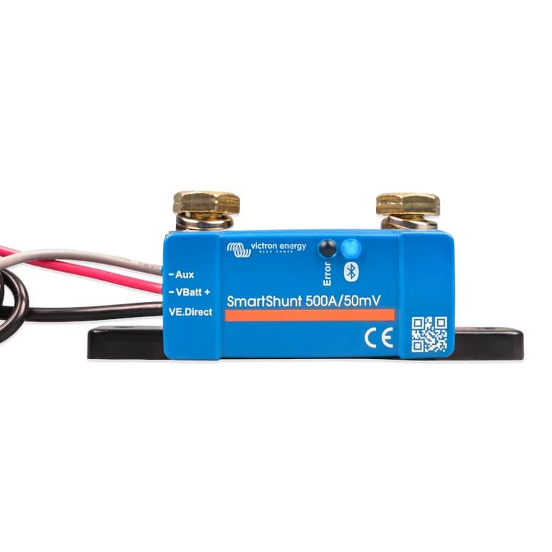 Victron Energy Battery Monitor Kit w/500A Shunt BMV-712 Smart Black