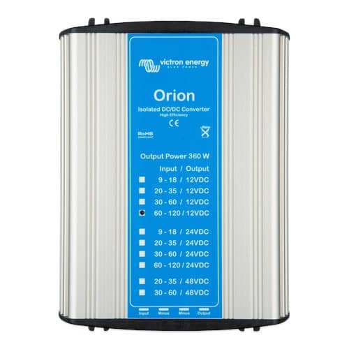 Victron Orion DC-DC converter 110/12-30A (360W) Isolated   ORI110123610