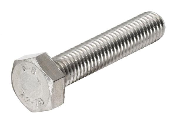 A2 Stainless Steel Hex Set Screws DIN 933 M8-30 - HSA2-375