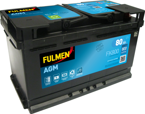 Fulmen AGM Start-Stop FK800 115 80ah 800cca   FK800