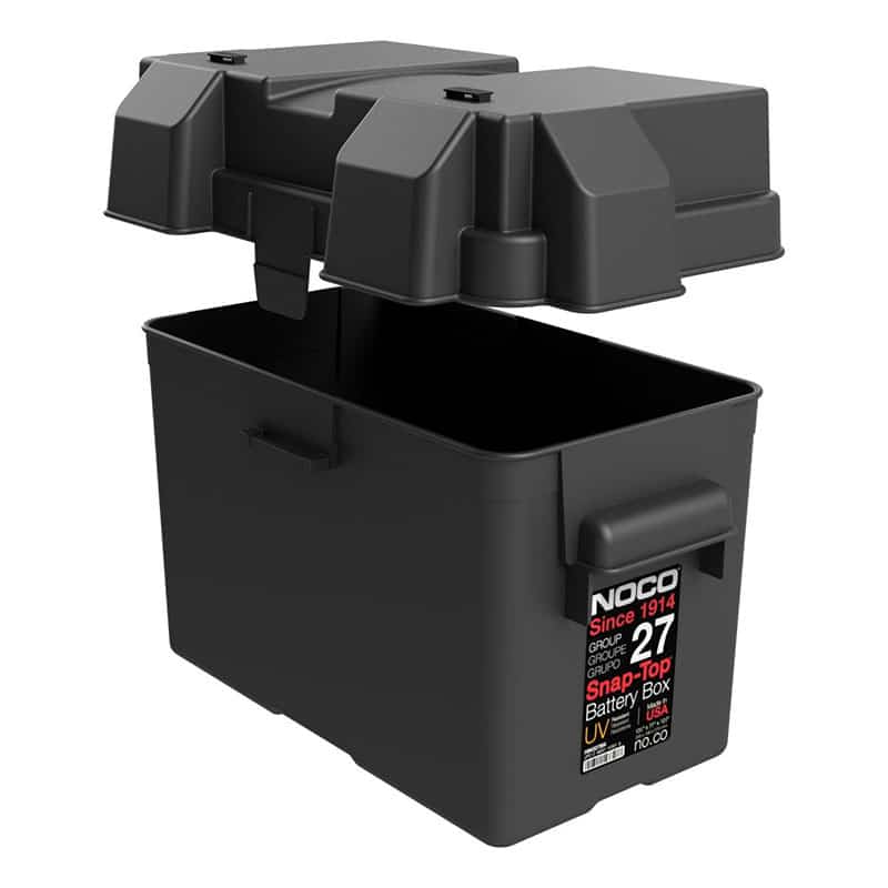 Noco - Battery Box Black GRP 27 Snap Top   HM327BKS
