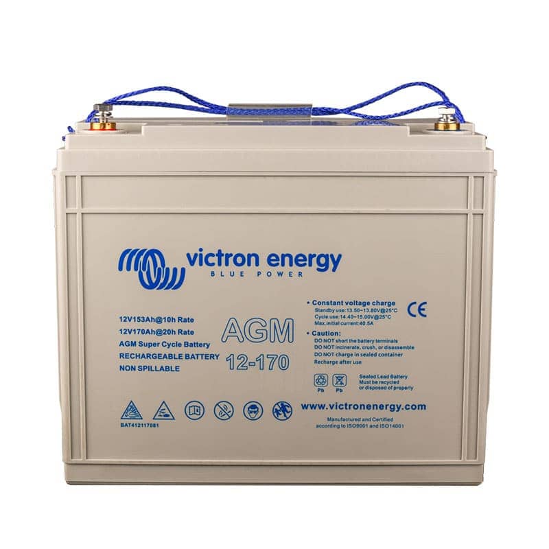 Victron AGM Super Cycle Battery 12V/170Ah (M8)   BAT412117081
