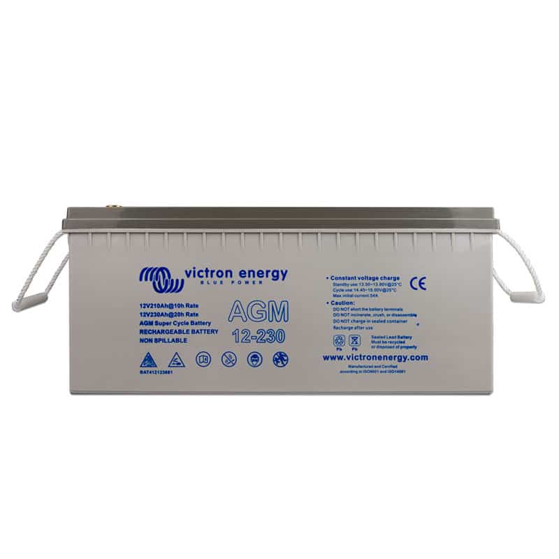 Victron AGM Super Cycle Battery 12V/230Ah (M8)   BAT412123081