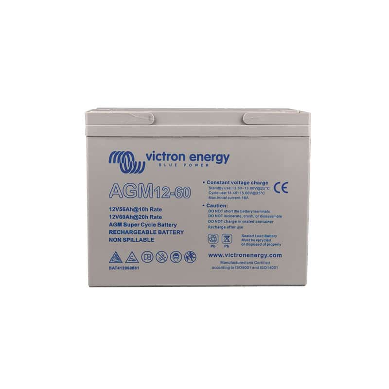 Victron AGM Super Cycle Battery 12V/60Ah (M5)   BAT412060081