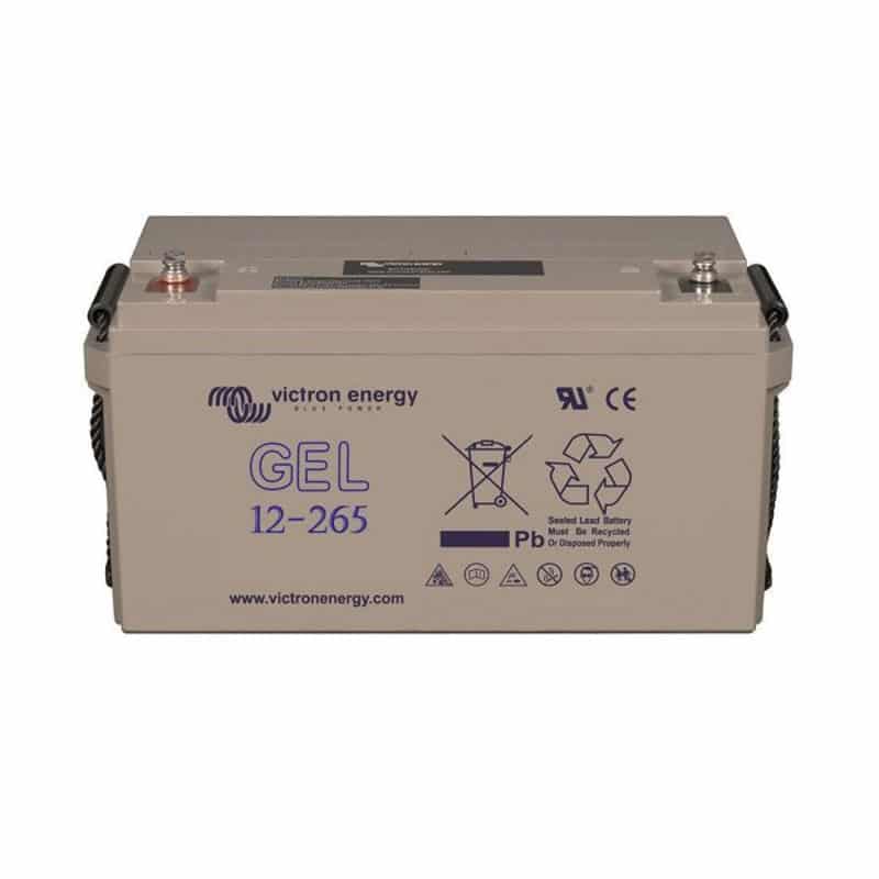 Victron GEL Deep Cycle Battery 12V/265Ah (M8)   BAT412126101