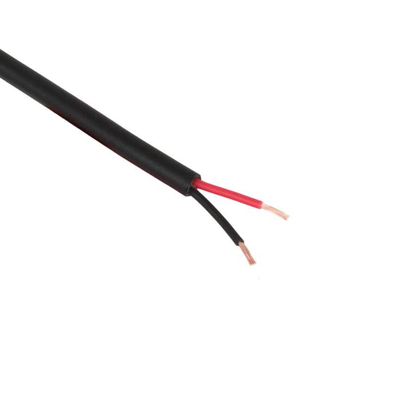 2 Core Round Thinwall Cable 1mm 16.5A Automotive   C202RTW-100BRB