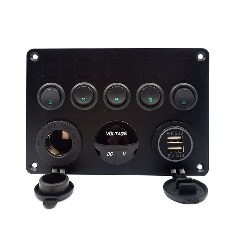 5 Gang Switch Panel    YJ-SP036
