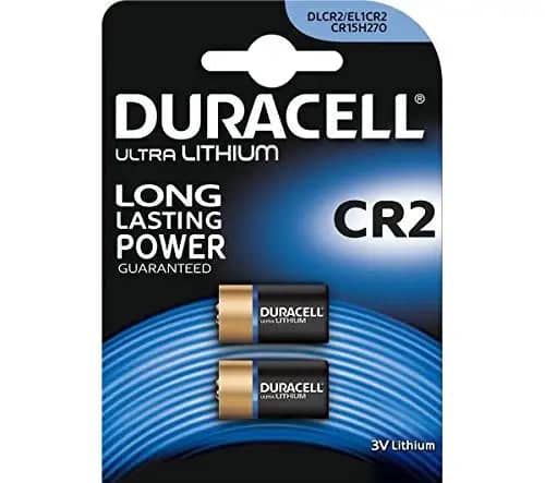 Duracell CR2 3V ( 2Pk )    CR2DURB2