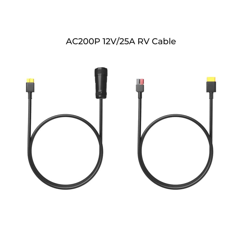 12V/25A RV Cable for AC200P 19.0704.0004-00