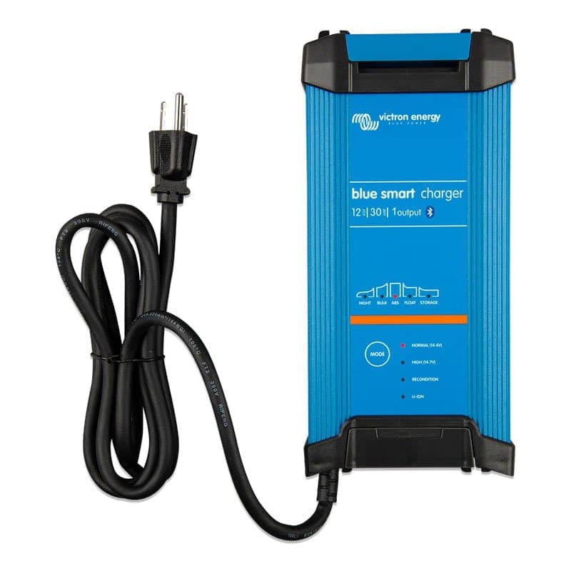 Victron Blue Smart IP22 Charger 12/30(1) 120V NEMA 5-15   BPC123047102