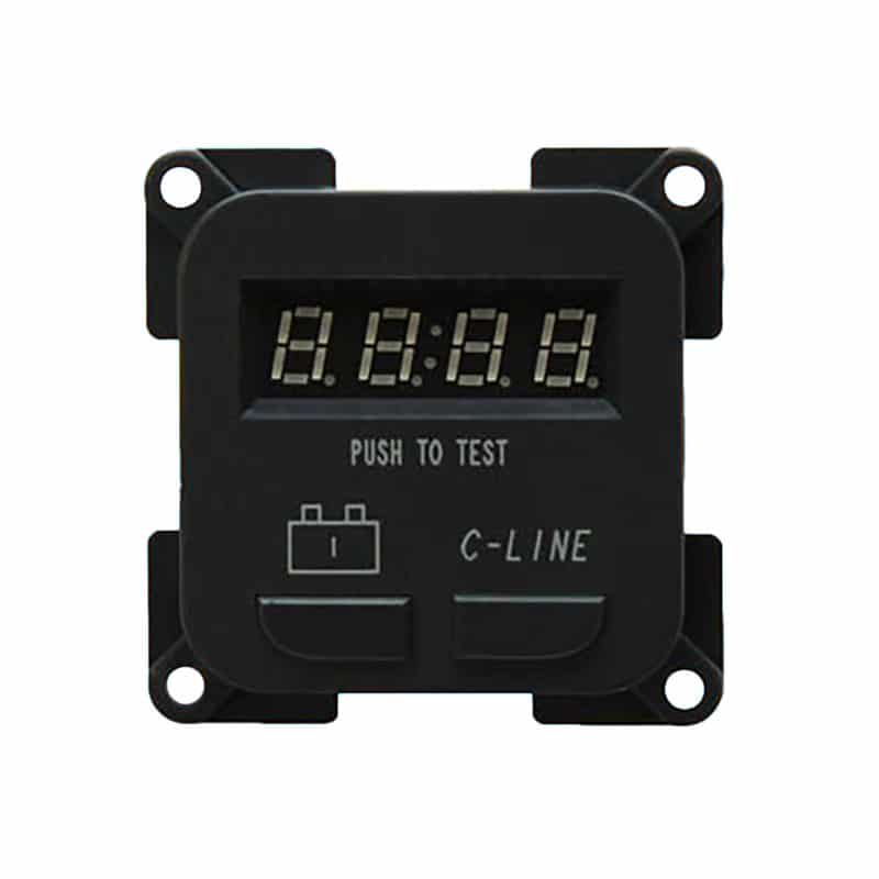 C-Line Battery Monitor Panel - Dark Grey    PO244