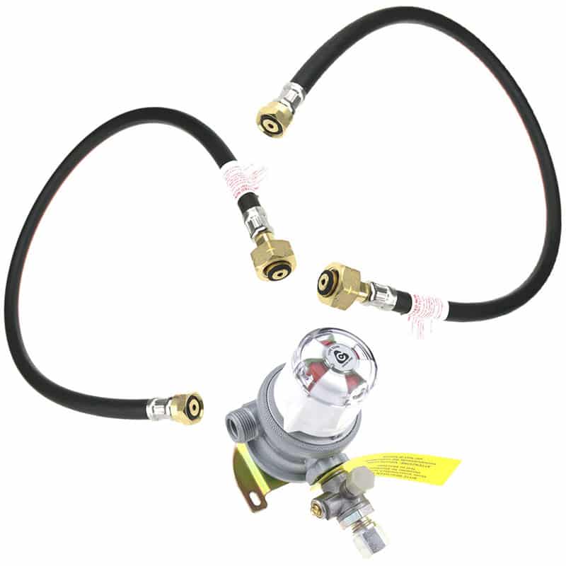 Changeover Switch Gas Regulator 30mBar ( for 2 Pigtails ) - 400344