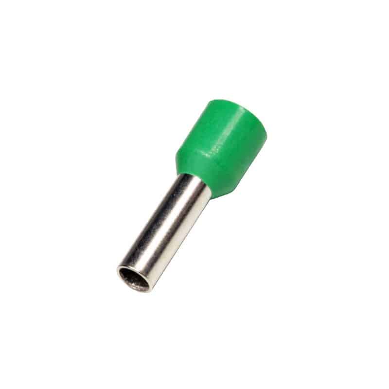 Cord End 6.0mm Green French T-Range Single Unit   CE6.0A