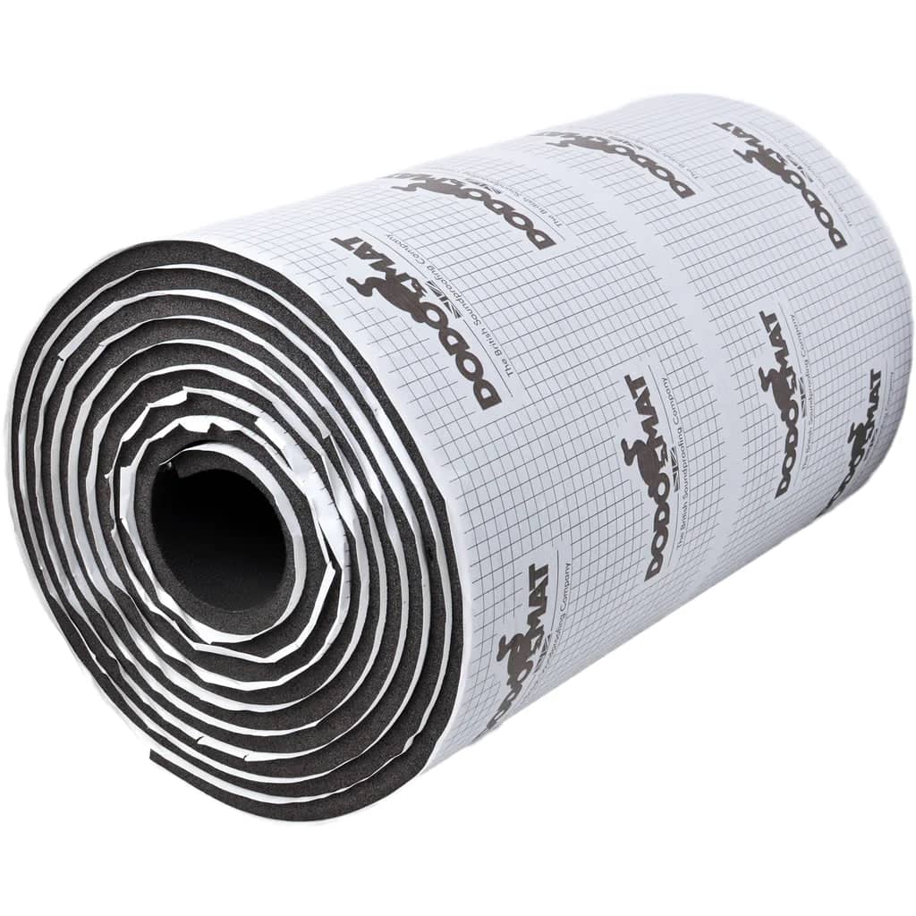 Dodomat Super Liner 12mm Roll 12mm Acoustic Liner, Self Adhesive Ã¢â‚¬â€œ 6m Roll (3sq.m) DOD-SUPER12-ROLL