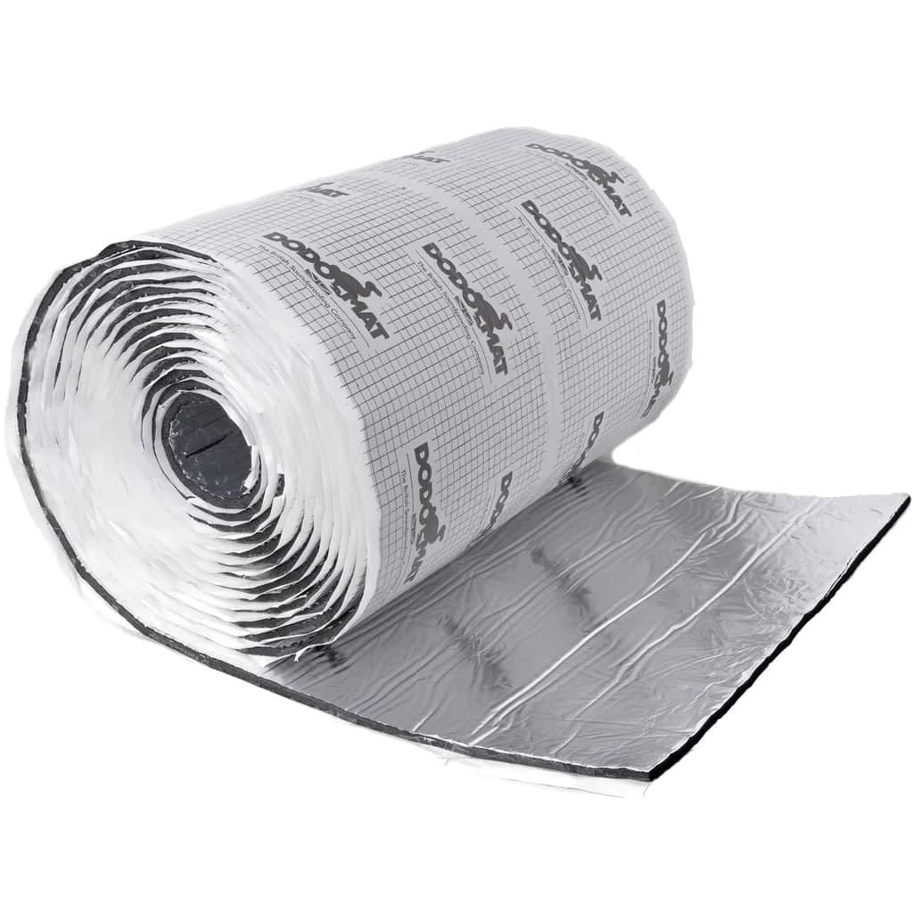 Dodomat Thermo Liner Pro 12mm Roll 12mm Closed Cell Foam inc Metallised Film â€“ 6m Roll (3sq.m)