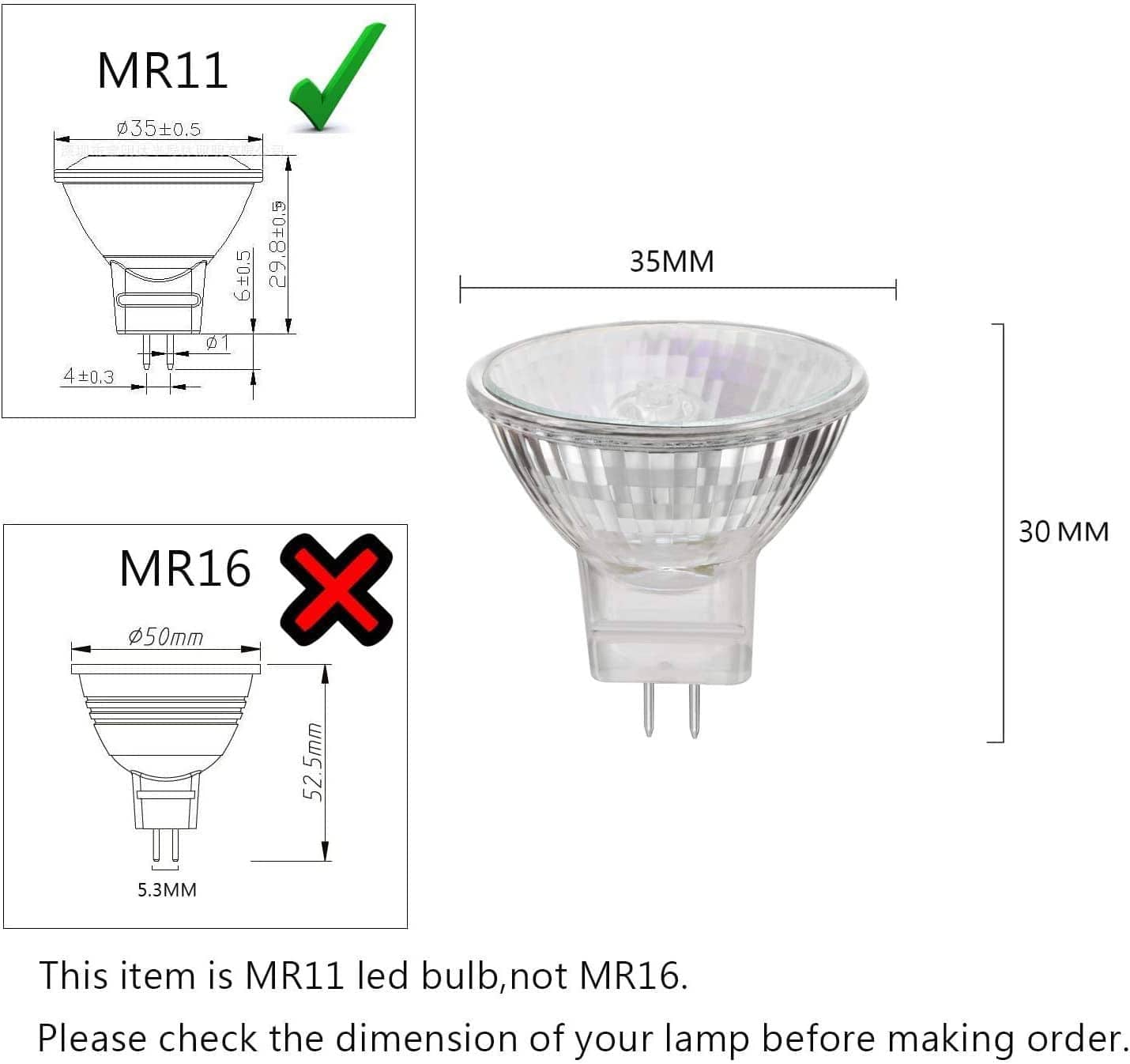 MR11 6SMD Bulb 12-14 Volt    4304921