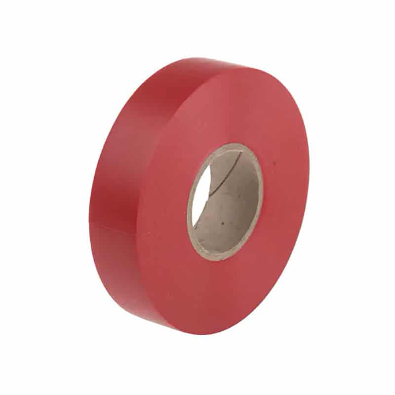 PVC Tape 19mm x 20m Red    T1-RED