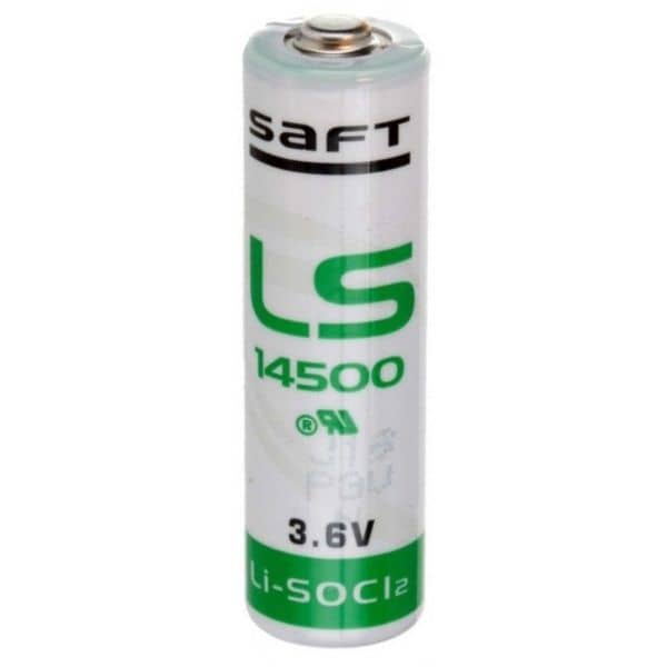 Saft LS14500 AA 3.6V 2.6Ah Lithium    Li-SOCI2