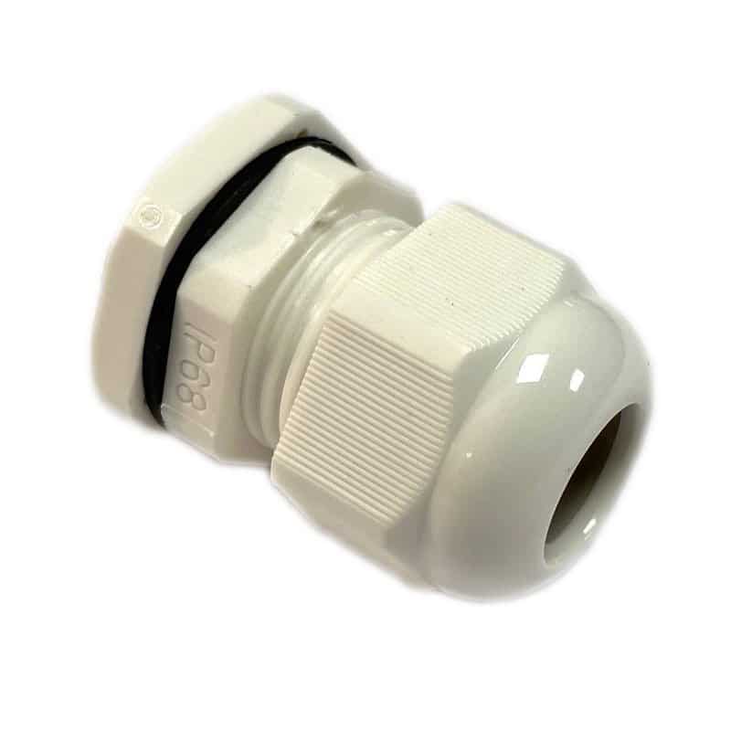 White Cable Gland for STMP006   STMP007