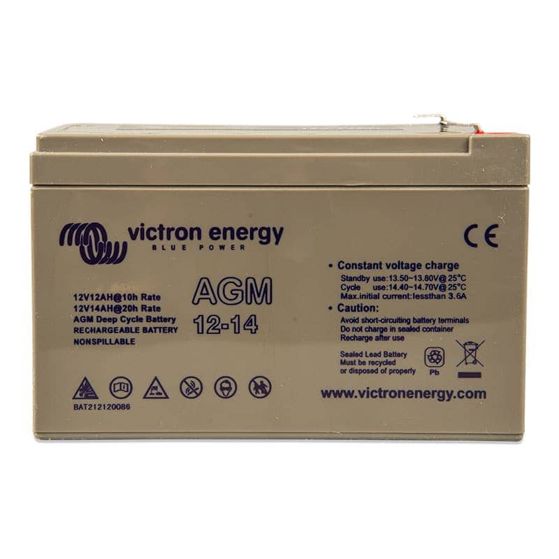Victron AGM Deep Cycle Battery 12V/14Ah   BAT212120086