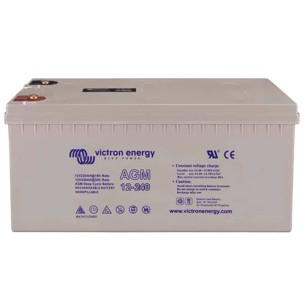 Victron AGM Deep Cycle Battery 12V/240Ah (M8)   BAT412124081