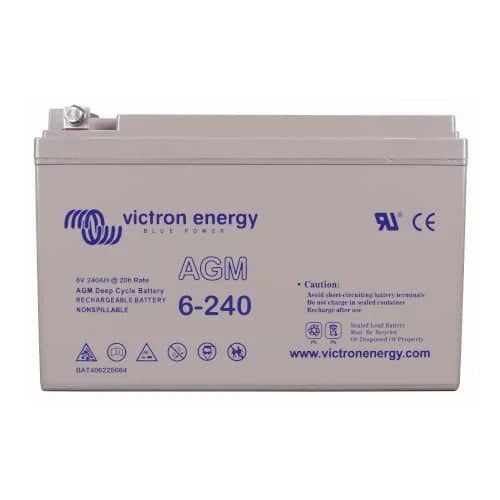 Victron AGM Deep Cycle Battery 6V/240Ah   BAT406225084