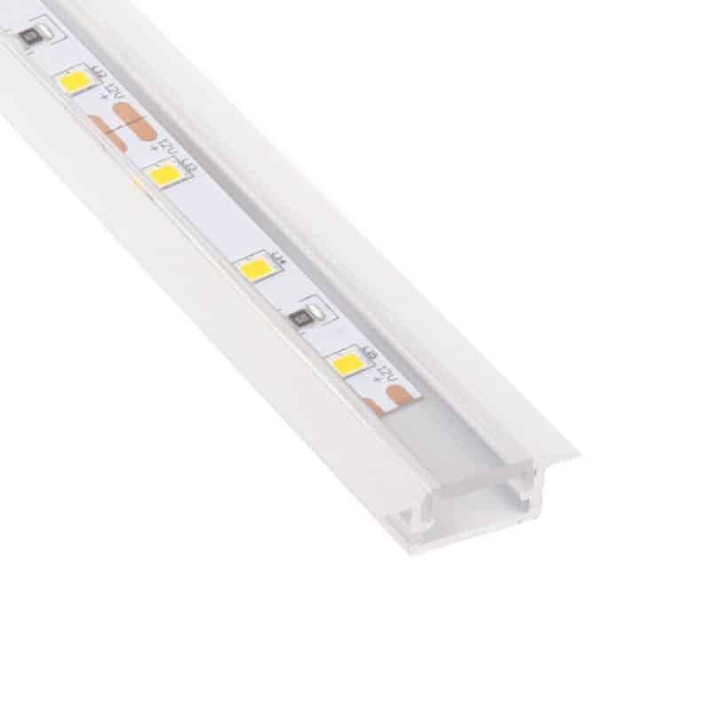 LED Profile INLINE Mini XL White/Transparent   PROF-INLINEM-XL-TP-2M-B
