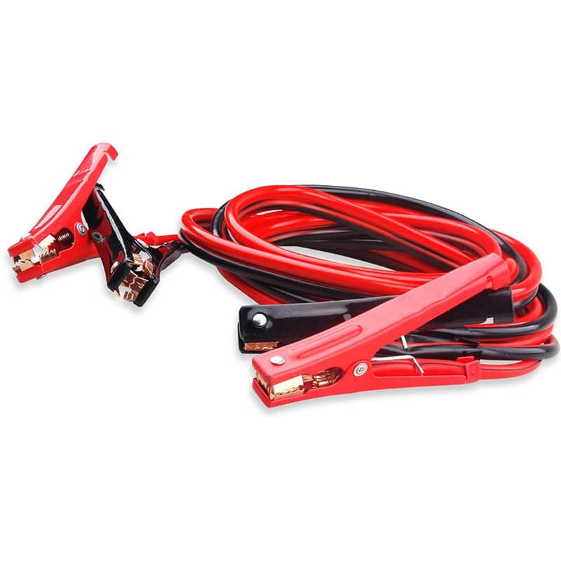 16FT 25sqmm Red/Black Crimped Only Jump Leads   425RB