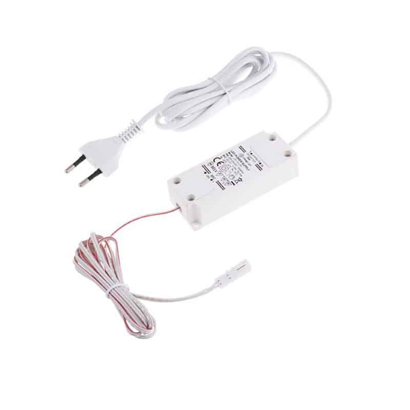 LED Driver Standard Plus 12v 7w with euro plug 2m cable mini socket White   U12-007-SP-2B0-201B