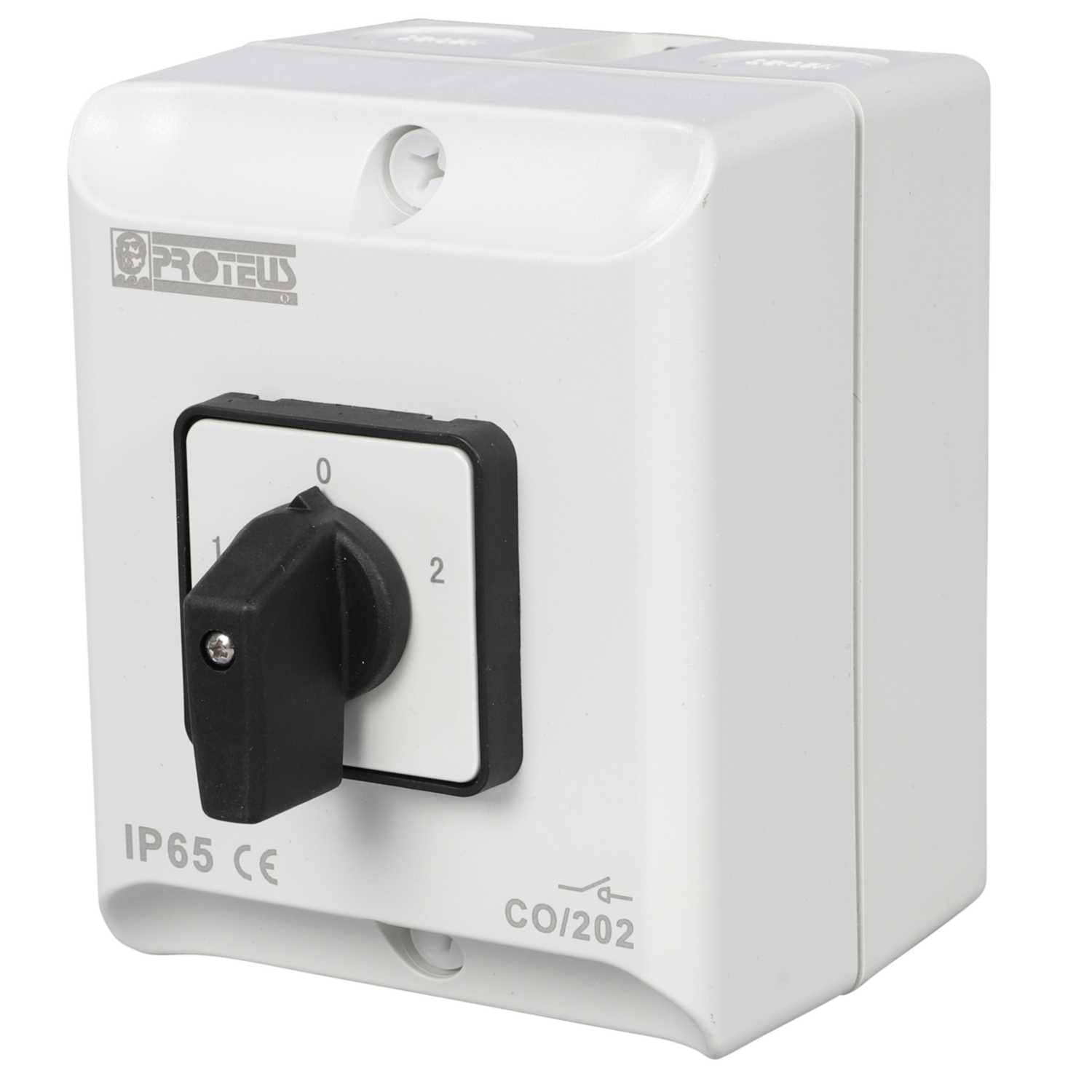 20A 2P Grp Enclosed IP65 Changeover Switch    0014-0707