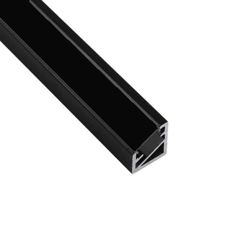 LED Profile TRI-LINE MINI 2M Black/Black   PROFIL-MN-3LM-CZ-2C